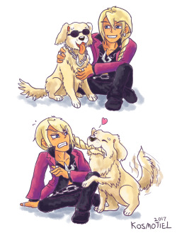 kosmotiel:Remember Kristoph has a dog called Vongole? Well he
