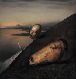 onereedyear:  Odd Nerdrum - Man with a Horse’s Head 