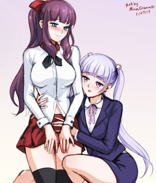   #157 Aoba Suzukaze x Hifumi Takimoto (New Game!)  Support me