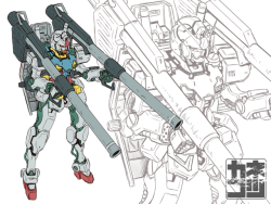 absolutelyapsalus:  actually here’s the real one. Happy Gundam