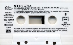 nirvananews:  Nirvana’s ‘Smells Like Teen Spirit’ single