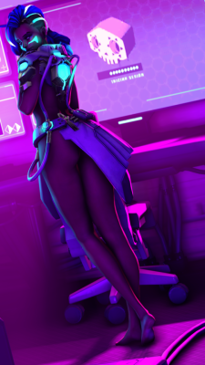 myotherhalff-sfm: Sombra Found out this model was released as