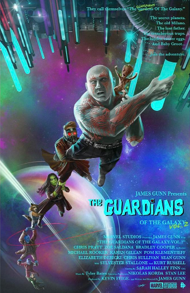 marvel-feed: ‘GUARDIANS OF THE GALAXY VOL 2′ POSTERS BY POSTER POSSE!