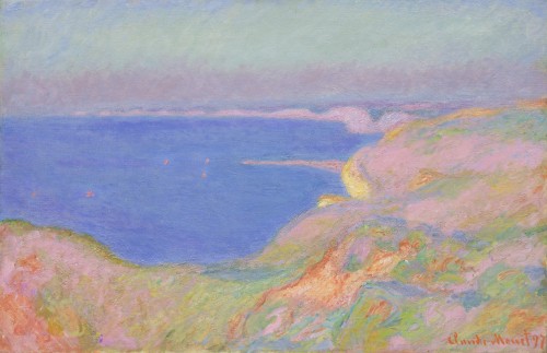thunderstruck9:  Claude Monet (French, 1840-1926), Sur la Falaise
