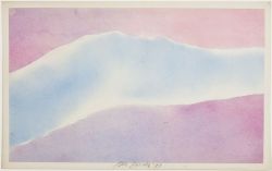 vjeranski:  JOE GOODETorn Sky Drawing, 1973Pastel on paper14