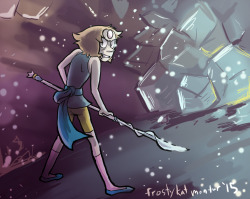 frostykatcreations:  so i was sketching pearl and suddenly i