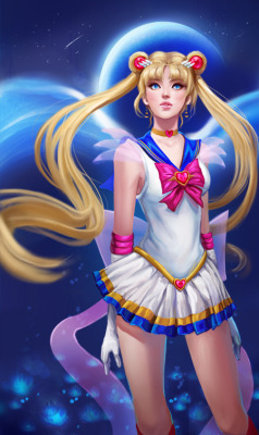 girlsbydaylight:  to my sailor moon by =chazillah