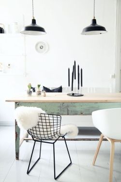 urbnite:  Bertoia Side Chair  