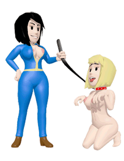 therealshadman:  Added an entire animated Fallout 4 Lesbian Femdom