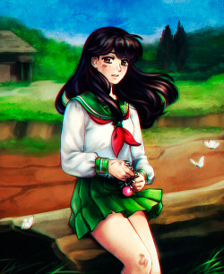 kay-i:    Art © MeKagome Higurashi © Rumiko Takahashi   