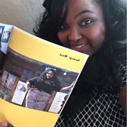 saucyewestplusmodel:  Got my issue of Black Pinups Magazine!