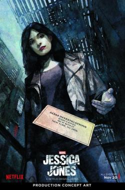brianmichaelbendis:  mikeylately:  Marvel Drops Jessica Jones Poster