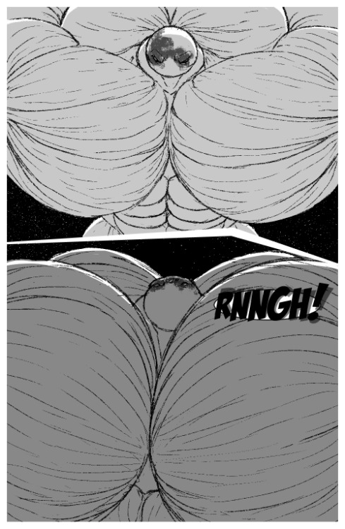 ripped-saurian:on twitter i joked if i should r34/muscle growth the eclipse and the resounding answer was “yes”