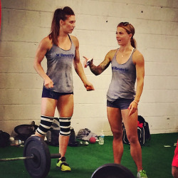 onlyfitgirls:  onlyfitgirls: Andrea Ager and Christmas Abbott. 