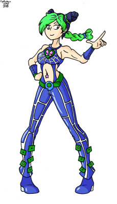 Jolyne Kujo, Jotaro’s daughter and the final Joestar of the