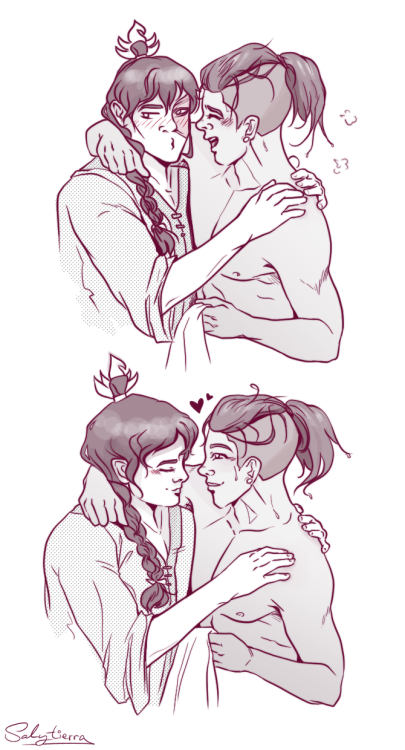 salytierra:  Older Zukka ♥ Post-workout hugs are the absolute