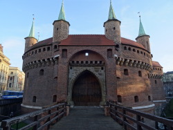 Great Barbican, Krakow. Awesome 500 year old unmatched masterpiece