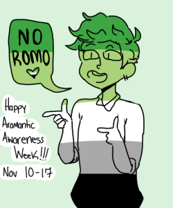 pimptier:  its aromantic awareness week!!! be aware!!! we are