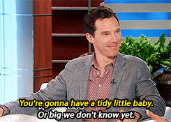 cumberbatchlives:  Benedict Cumberbatch on Ellen (x) 