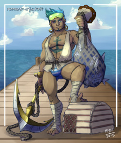 sassmaster-artjay: Fisherman Keenan has joined the party! i know