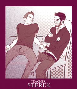 slashpalooza:STEREK Derek!teacher http://nekotee.tumblr.com/