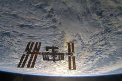 humanoidhistory:  Planet Earth and the International Space Station,
