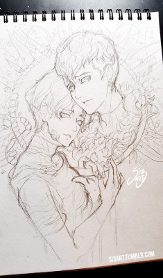 si3art:Yoonbum & Sangwoo sketch~ 