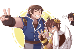 maxinepng:  i love richter belmont and pit (and dark pit) with