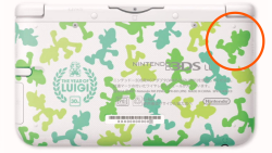 tinycartridge:  There’s a Mario on the Year of Luigi 3DS XL