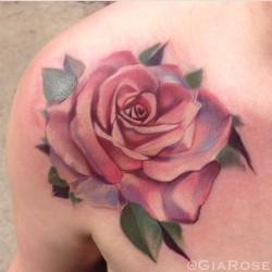 artmachineproductions:  Pretty little rose #tattoo by our very
