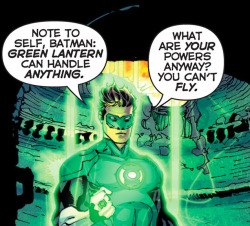 tvexplorer:  Green Lantern meets Batman…  Yeah sorry but it