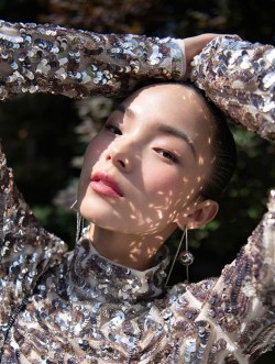 midnight-charm:Xiao Wen Ju photographed by Li Qi for Elle China