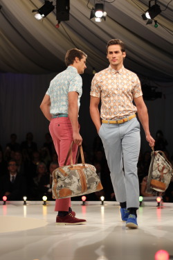 dapprly:  Dapper travel gear. London Collections: Ted Baker SS14Photos