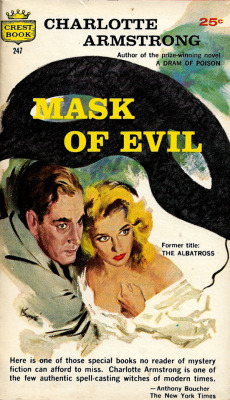 everythingsecondhand:Mask Of Evil, by Charlotte Armstrong (Crest,