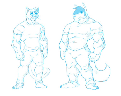 novrawr:  Growth sequence commission that includes myself :D 