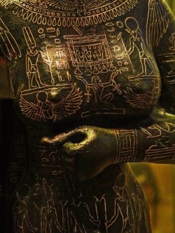 totenbuch:    Copper alloy hollow cast statue of the priestess