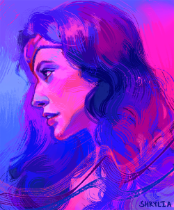 shrylia:Wonder Woman for Bi Visibility Day! 