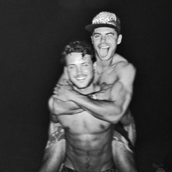 hotsouls:  Zac Efron and Dylan Efron Sexy brothers or what!??