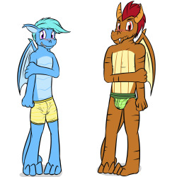 The other two adult dragon dudes from Spike’s Quest. 