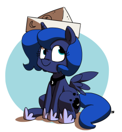 pabbley: Woona is ready for an adventure with her Batpony friends!!