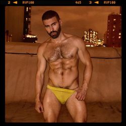 beardburnme:  “nyc at night ✨ #eastvillage #rooftop #charliebymz