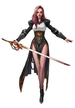 art-of-cg-girls:  sword girl by Kyung Hoon Ahn 