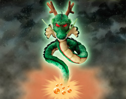 kraylandrake:  fandramon:  cowcat44:  Holy dragonballs, Shenron