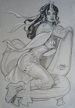 comicbookwomen:  Dejah Thoris-Terry Dodson 