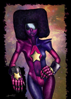 fyblackwomenart:  Garnet - Steven Universe, again by searoth
