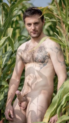 Naturist Men Outdoors