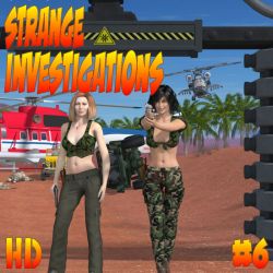 Strange Investigations 6 Concluding the three-part story from issues 4 &amp; 5 &hellip; As Troughton&rsquo;s plan unfolds, Dana, Monica, Mae and now Samantha are the captive sex slaves of Henri Le Crapaud. Who can save the world now? http://renderoti.ca/S