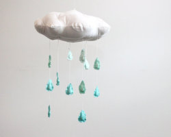 iluvetsy-features:  Cloud Mobiles — BabyJivesCo — Featured
