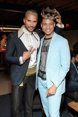 fxposecentral:Ryan Jamaal Swain and   Jay Manuel  TV personality