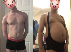 keepembloated:  letsgetalittlechubby:  From twink to chunk, oops.